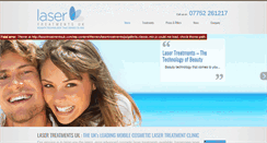 Desktop Screenshot of lasertreatmentsuk.com